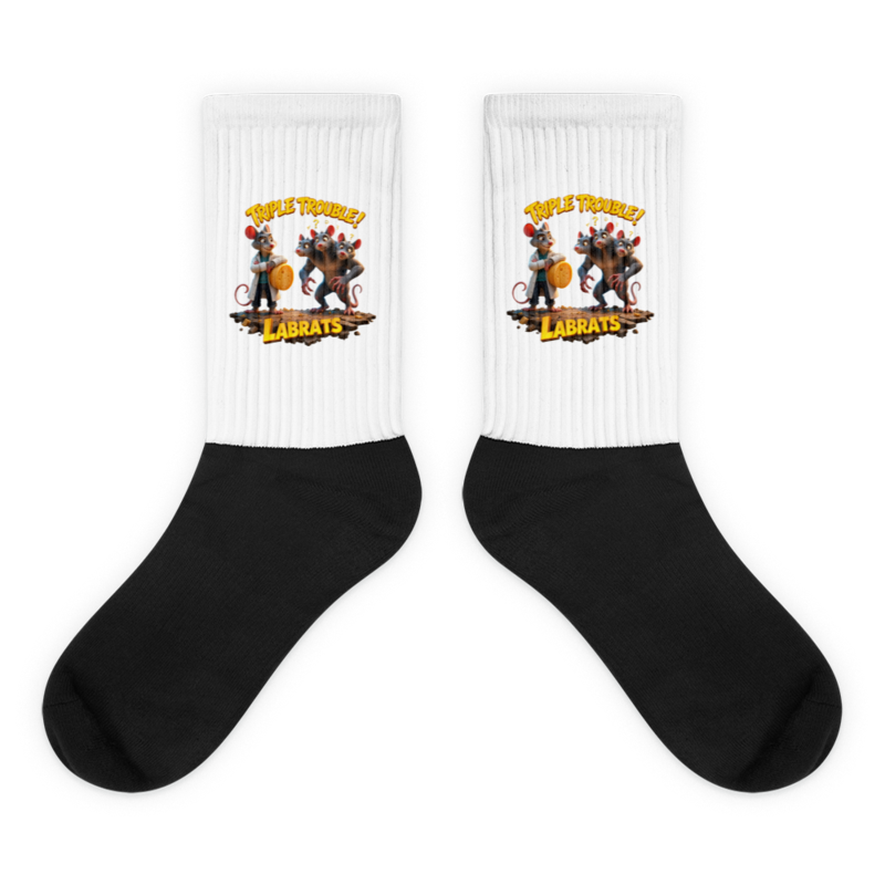 Triple Trouble Socks