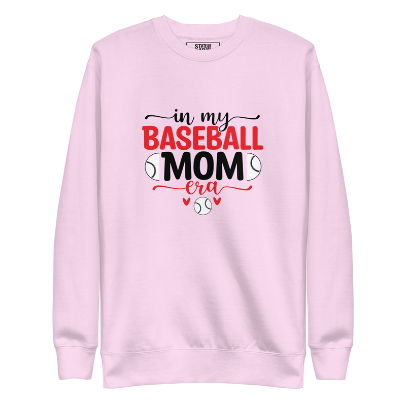 Baseball Mom Era - Premium Sweatshirt
