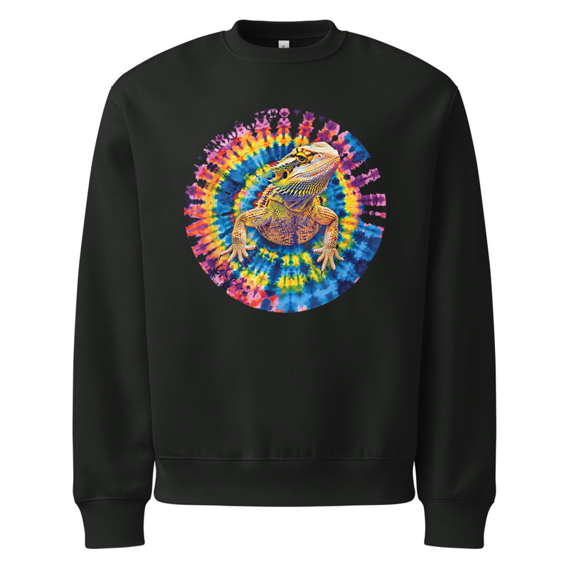 Oversized heavyweight sweatshirt - Vintage Black