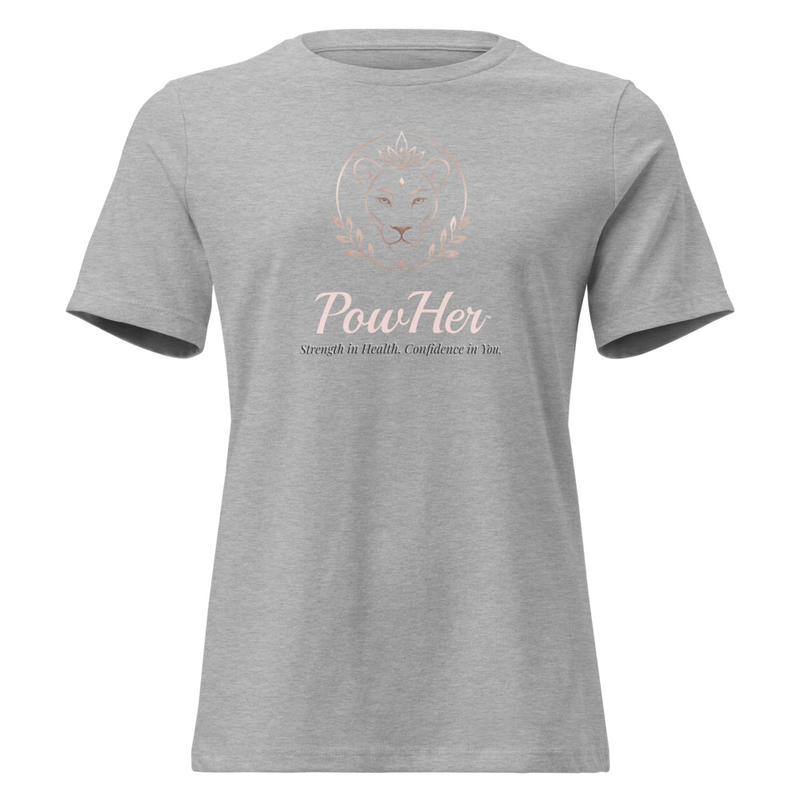 PowHer™ Women's Relaxed T-Shirt – XL, Athletic Heather