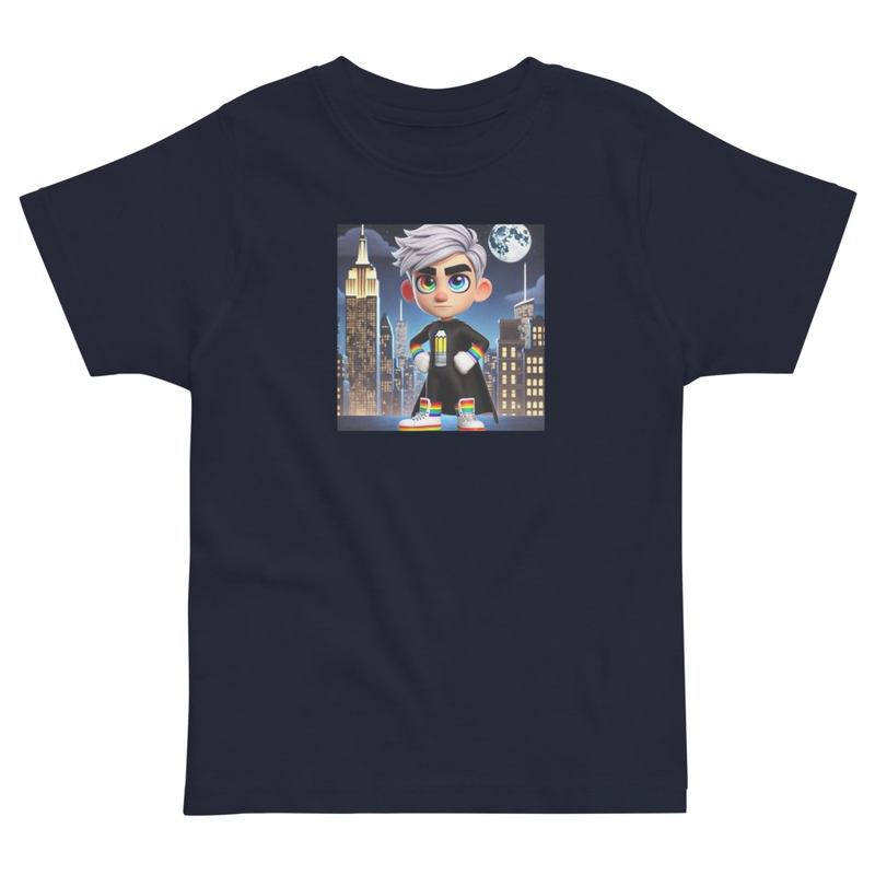 Toddler KP city background jersey t-shirt