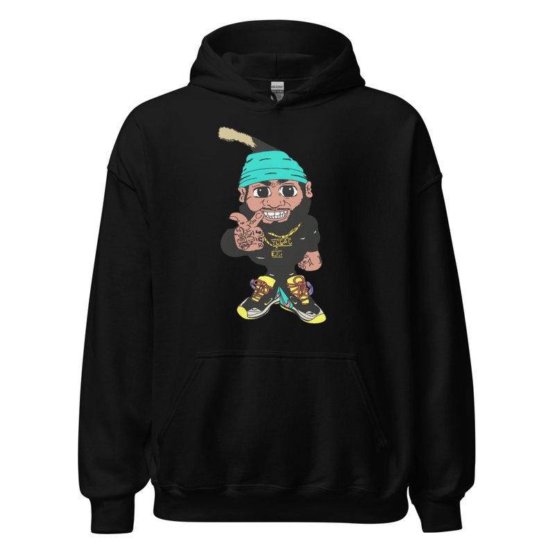 Cheeko FUE cartoon unisex hoodie