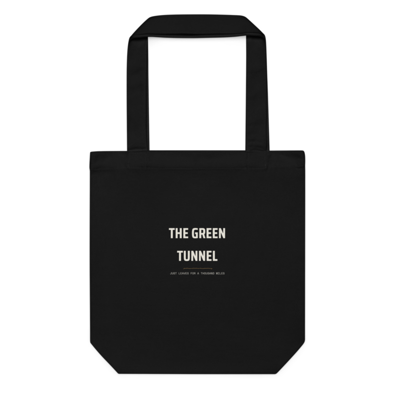 THE GREEN TUNNEL Tote mockup