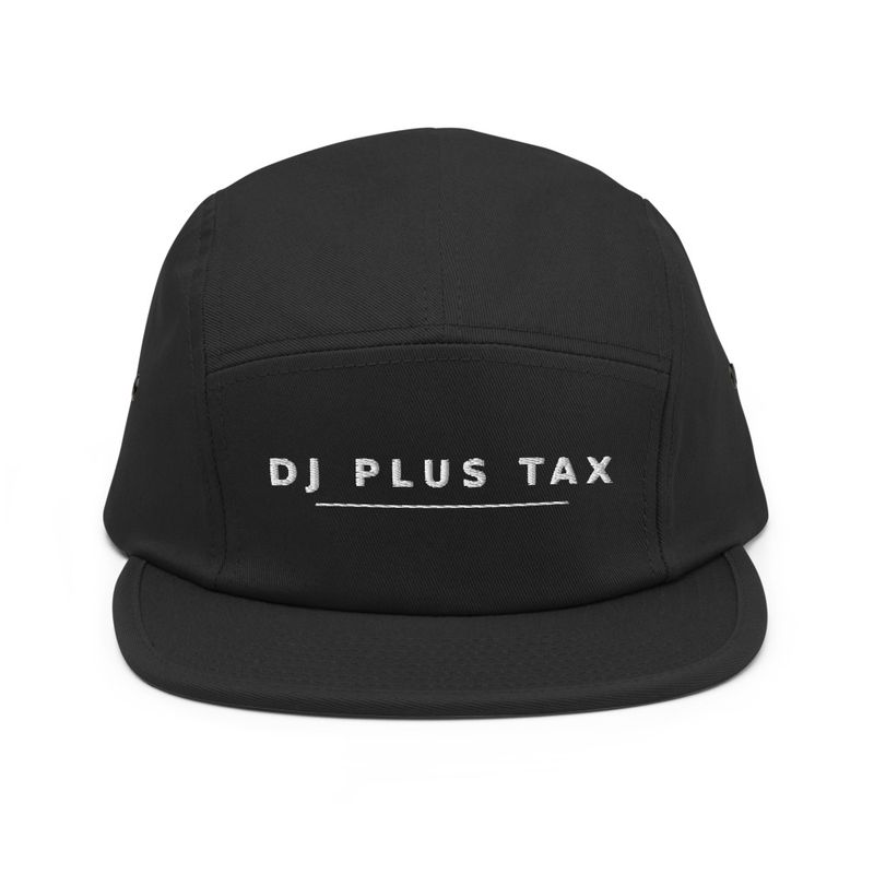 DJ Plus Tax Five Panel Cap