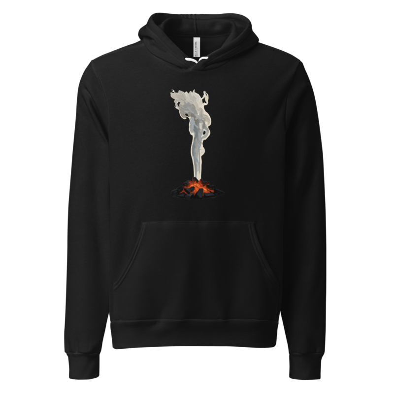 Thin Blue Smoke Study Hoodie (Artist Series) mockup