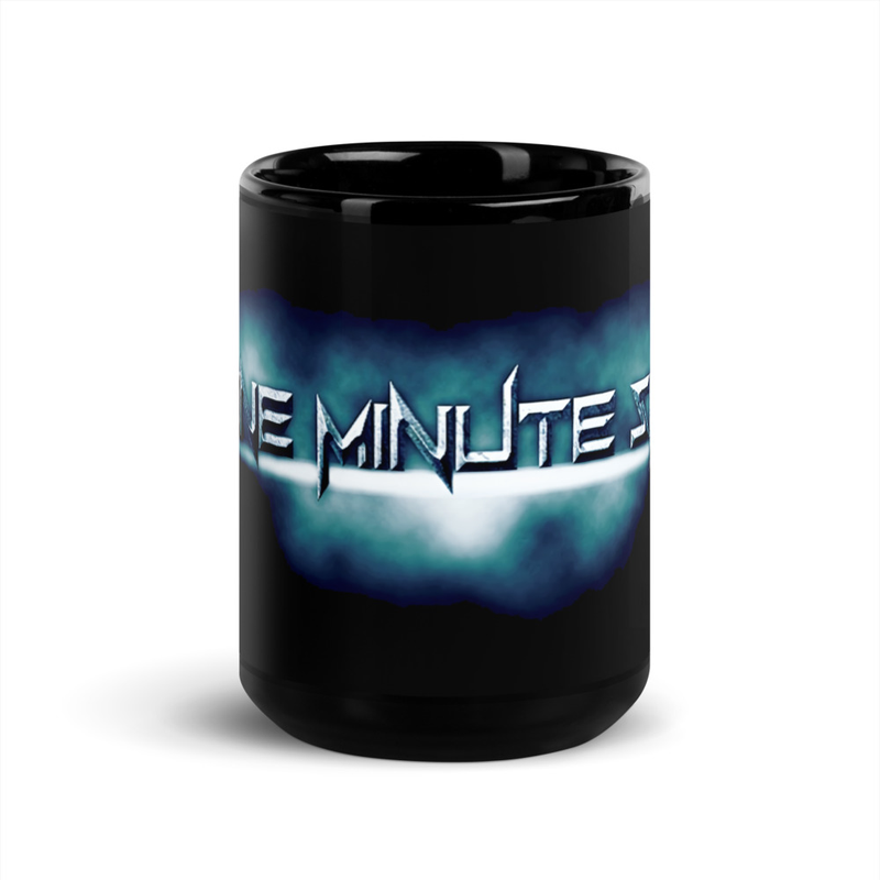 OMS Black Glossy Mug