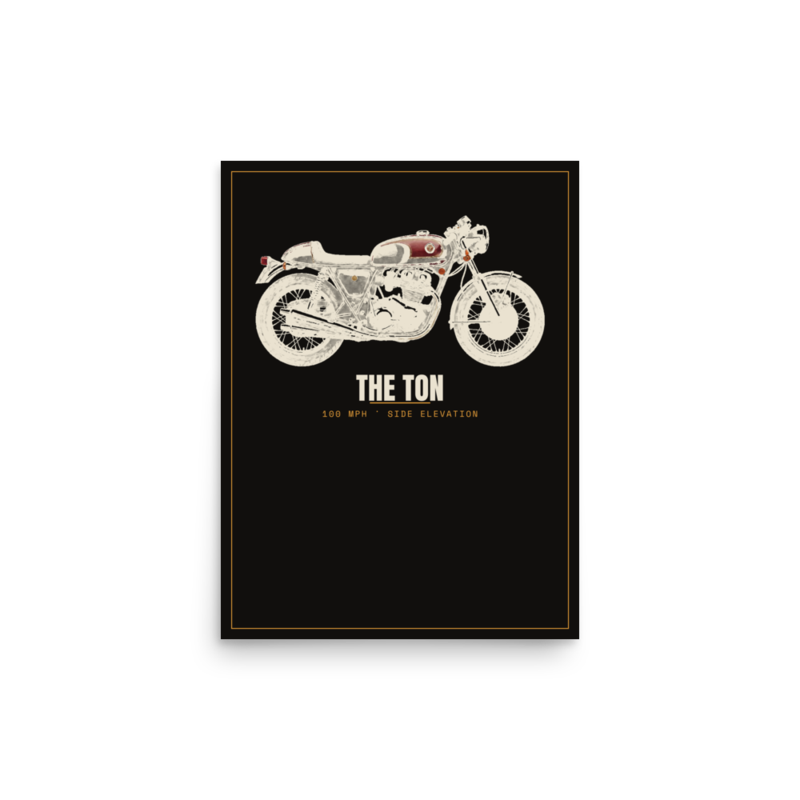 The Ton Poster mockup