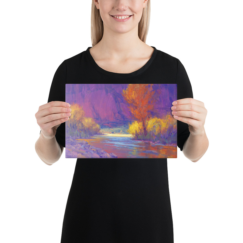 Autumn Riot - Fine Art Canvas Print – 8″×12″
