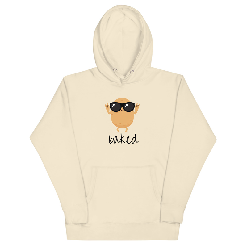 Baked Unisex Hoodie — Eat Sleep Potato — view 4