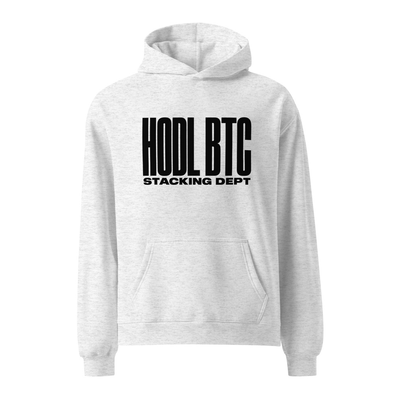 HODL BTC Stacking Dept Hoodie