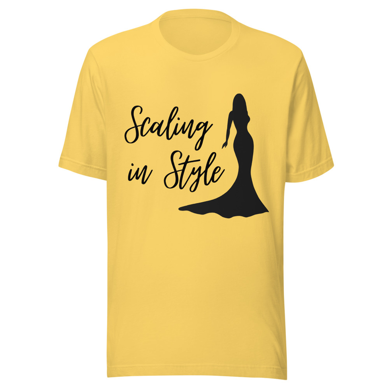 Scaling in Style - Light Tone – S, Yellow