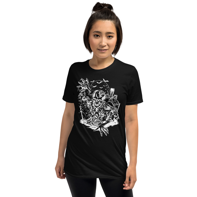 Risen from the Grave: Zombie Edition" Unisex T-Shirt