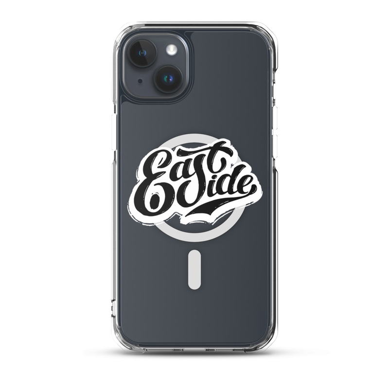 EastSide Dark Logo MagSafe® clear case for iPhone® – Image 5