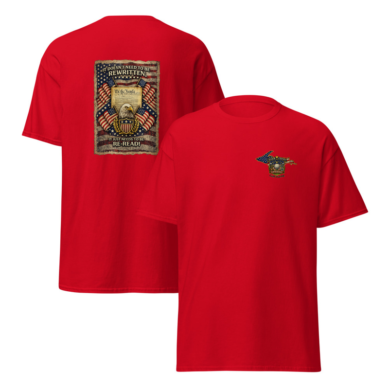 Constitution 250 Unisex classic tee – S, Red