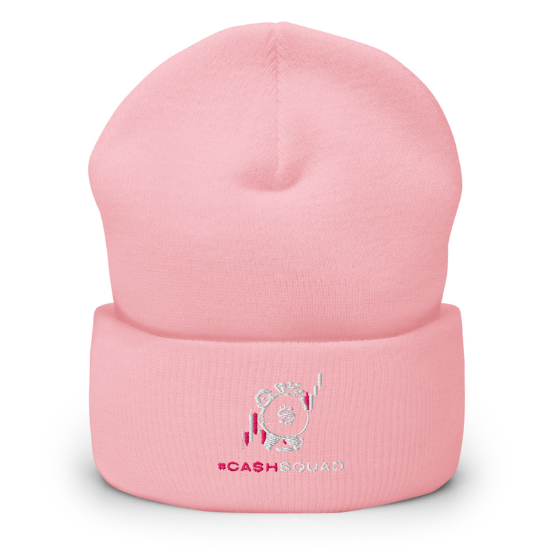 #CashSquad Beanie v.2 – One size, Baby Pink
