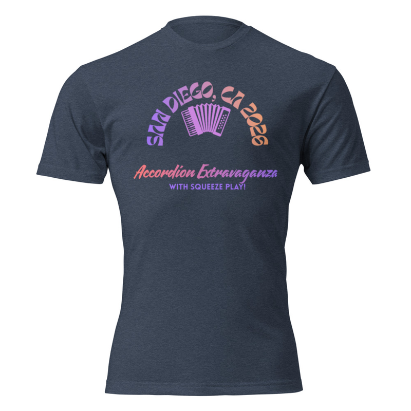 San Diego Accordion Extravaganza T-Shirt
