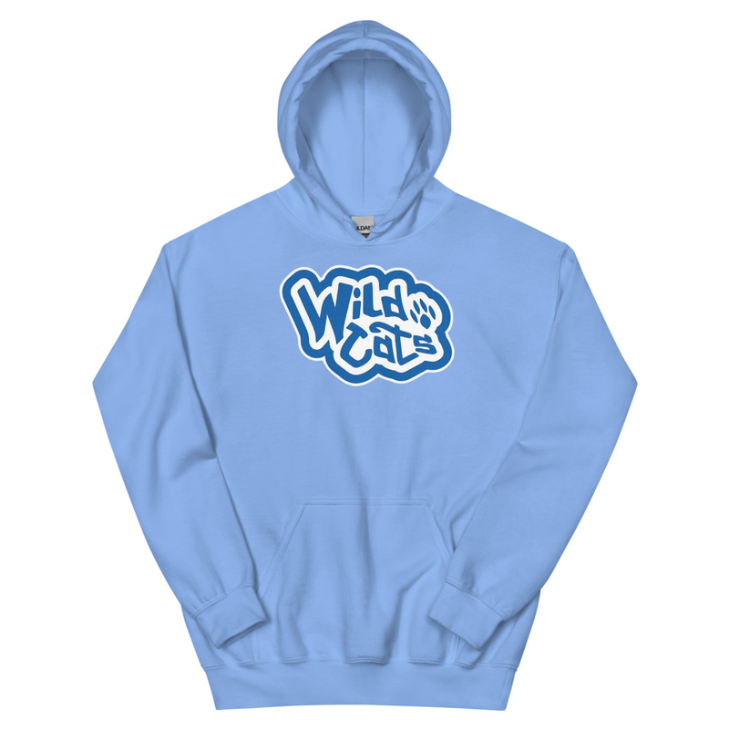 Wildcats Unisex Hoodie - Blue – S, Carolina Blue