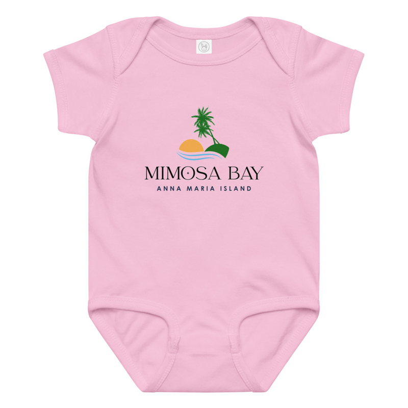 Baby Mimosa Bay jersey bodysuit