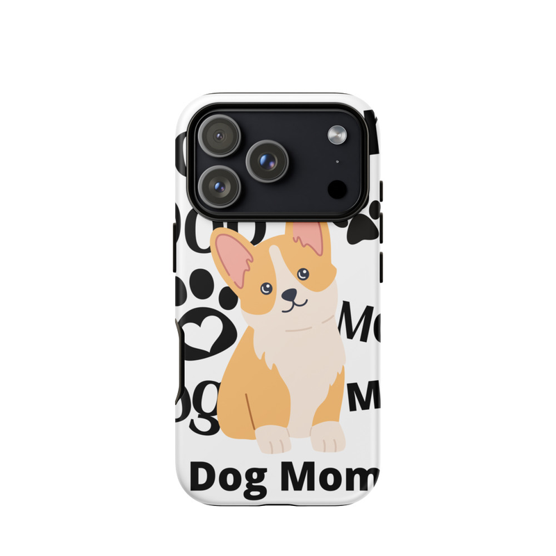 Tough Case for iPhone®: Dog Mom – iPhone 17 Pro, Matte