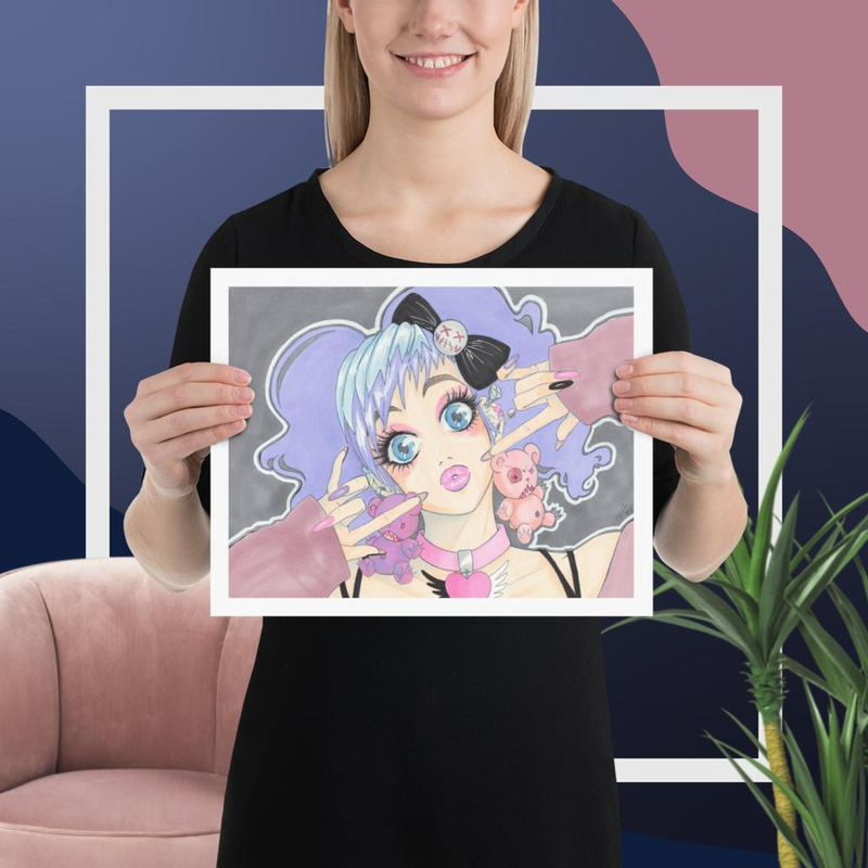 Pastel Goth Girl