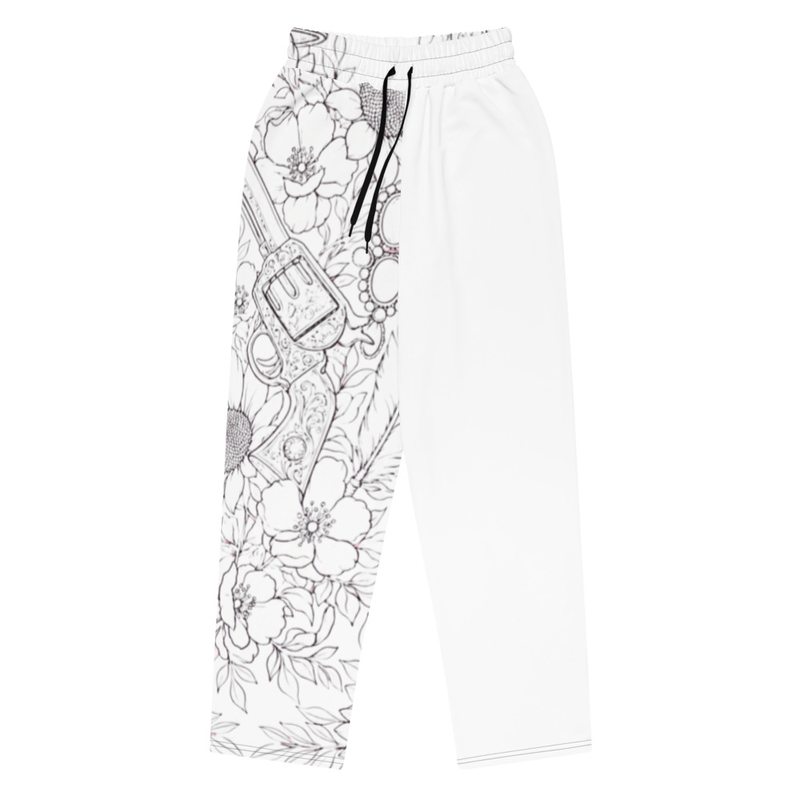 Wide-leg joggers
