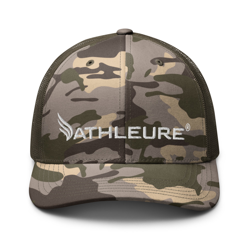ATHLEURE® Camouflage trucker hat