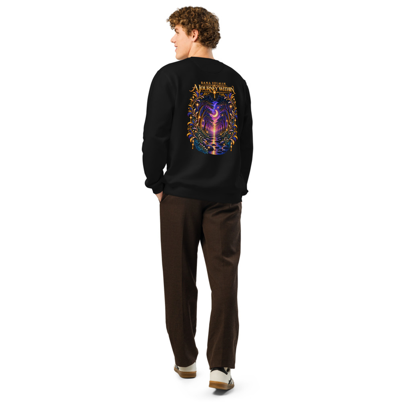 "A Journey Within" Unisex organic mid-weight sweatshirt