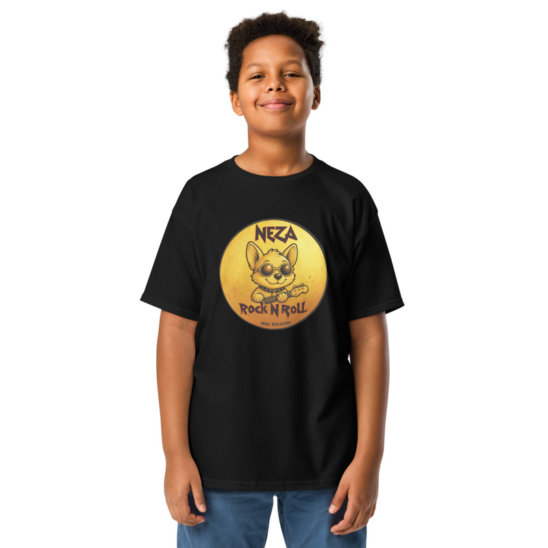 Playera NezaRock — Mini Rockero Original