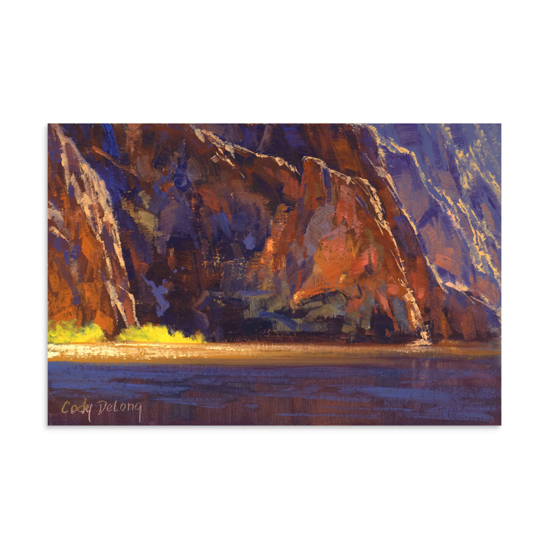 Canyon Walls - Fine Art Poster Print – 16″×24″