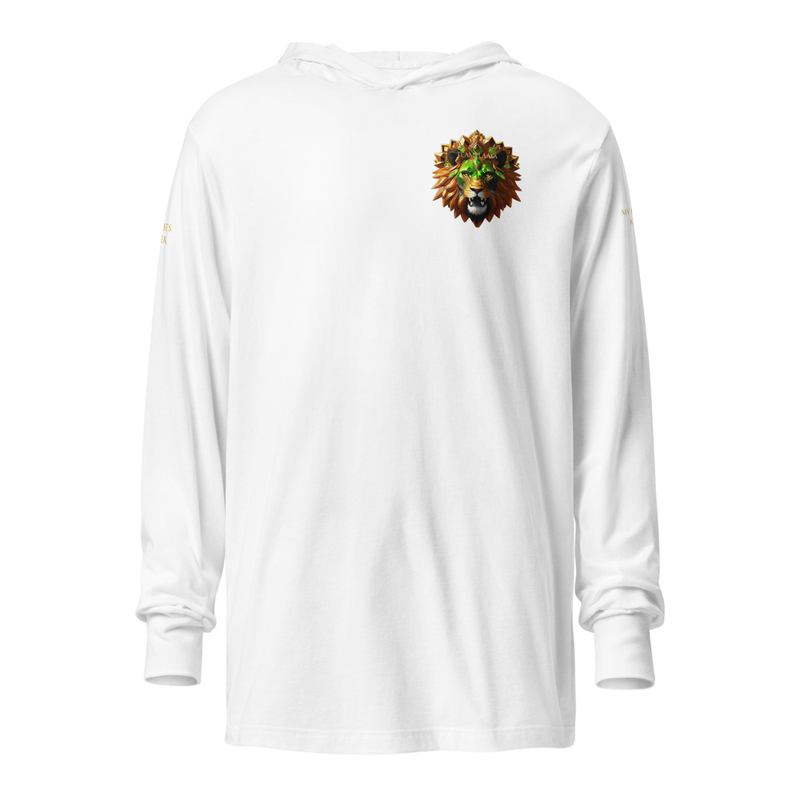 Hooded long-sleeve tee