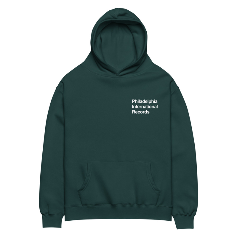 Anniversary Edition Gamble and Huff Unisex oversized hoodie – XL, Pine Green