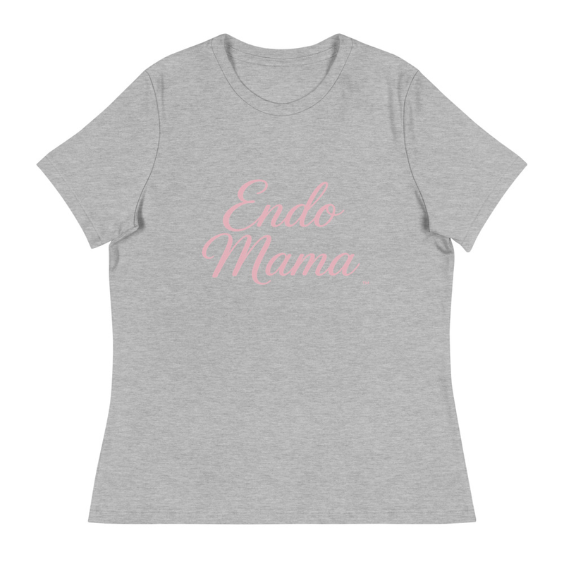 Endo Mama Women's Relaxed White T-Shirt