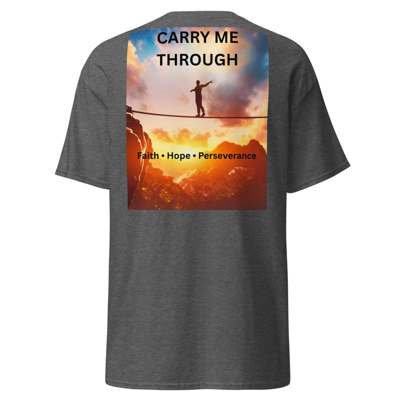 Carry Me Through Tee (Heather Dark Gray)