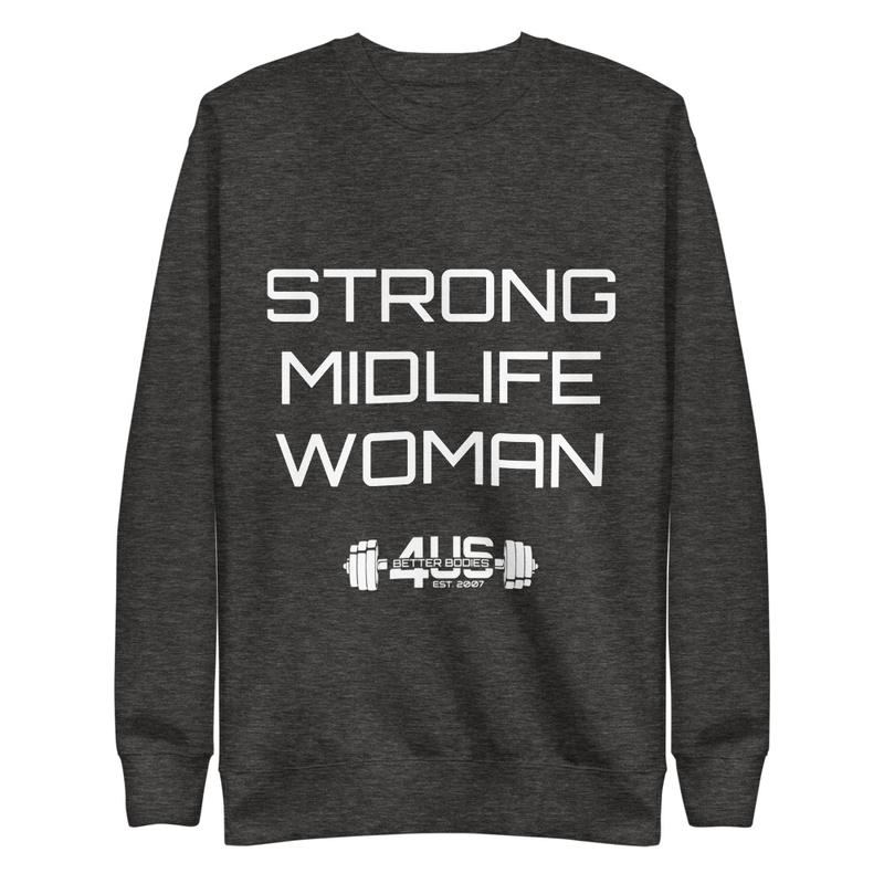 SMW Unisex Premium Sweatshirt – S, Charcoal Heather