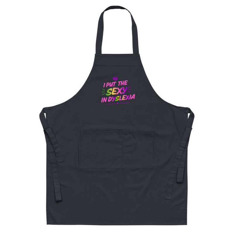 Organic cotton apron – One size, Navy