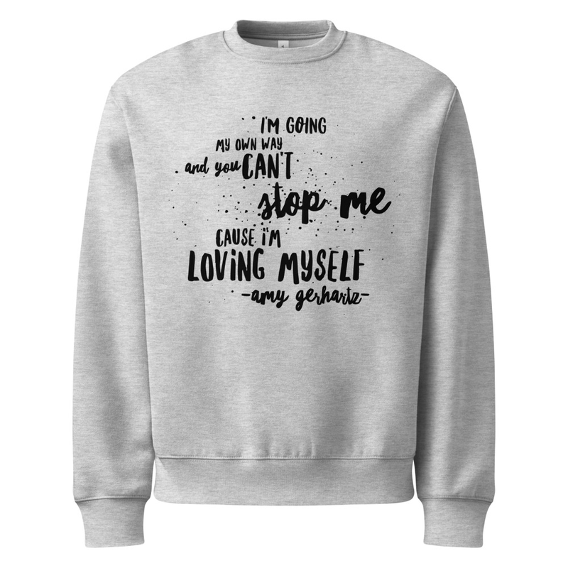 Loving Myself Oversized Heavyweight Sweatshirt