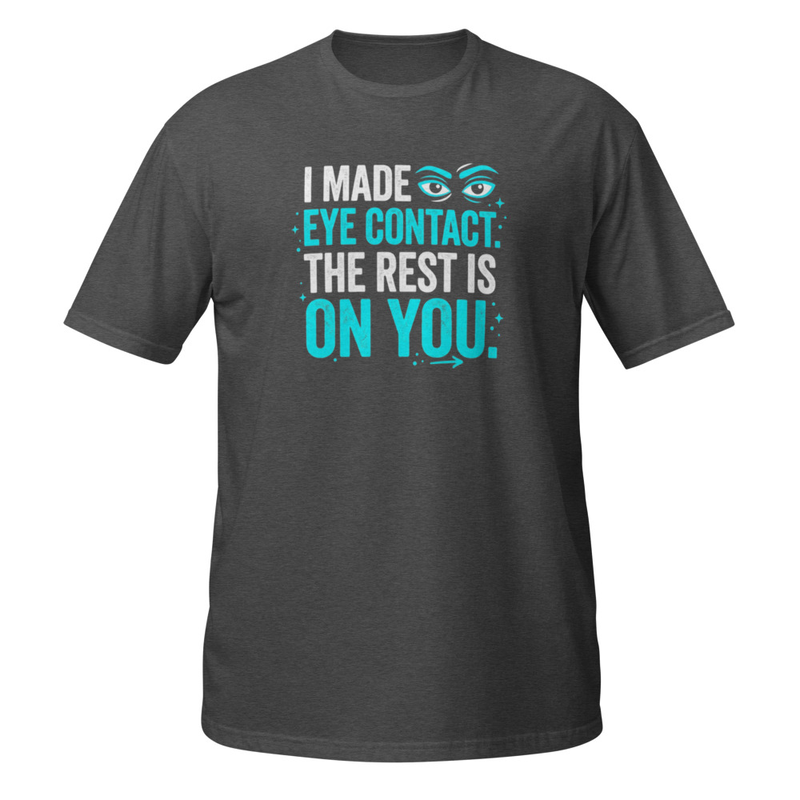 Eye contact Short-Sleeve Unisex T-Shirt – Image 6