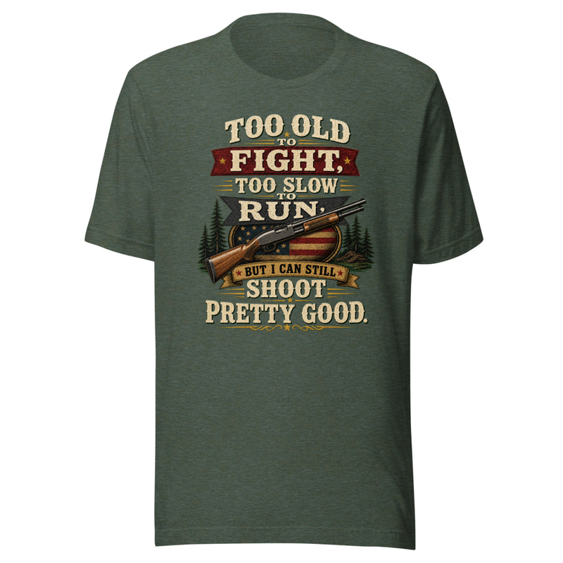 Too Old To Fight Unisex T-Shirt