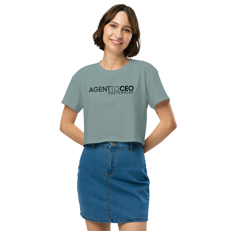 Agent To CEO Women’s crop top