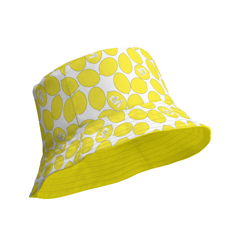 Reversible Bucket Hat Lemon/Yellow