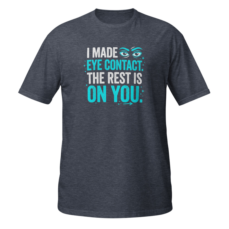 Eye contact Short-Sleeve Unisex T-Shirt – Image 4