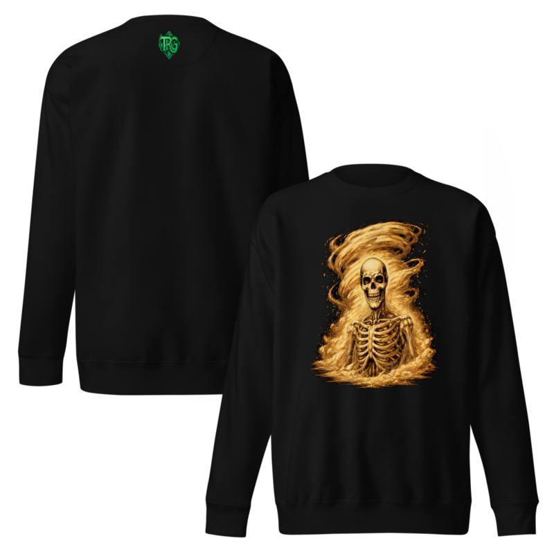 Sandstorm of Doom Black Unisex Premium Sweatshirt