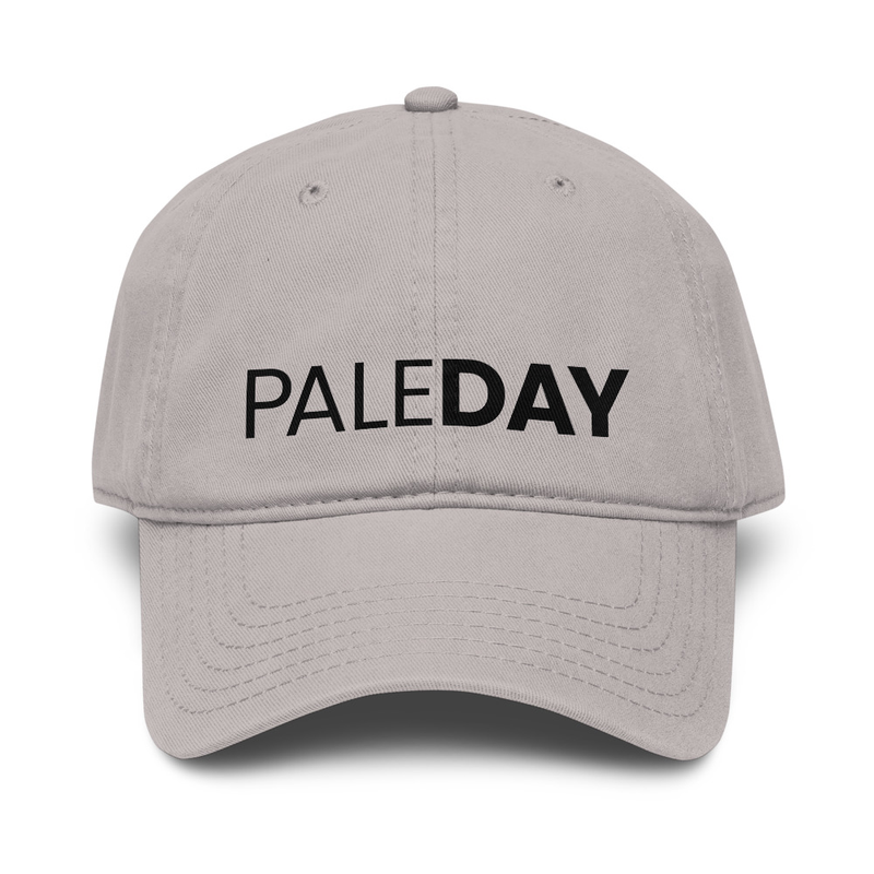 Garment washed PaleDAY baseball cap