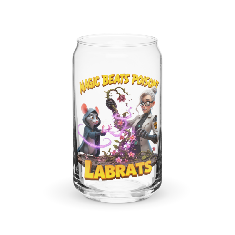 Magic Beats Poison 16oz Can Glass