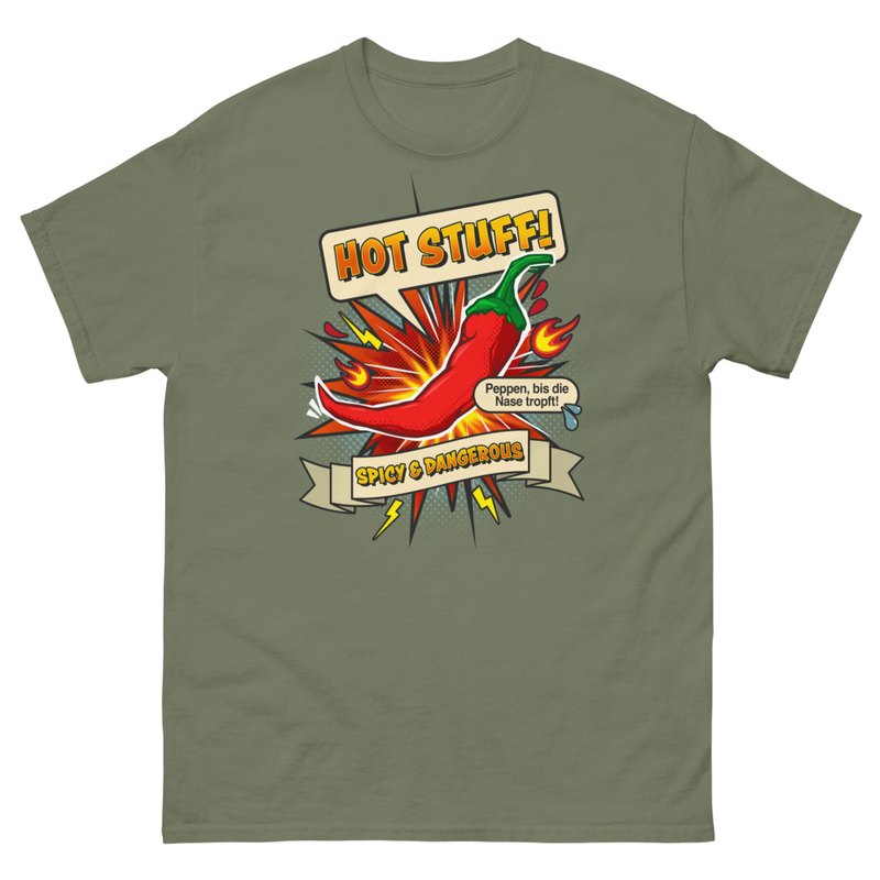 Peppen, bis die Nase Tropft! - Unisex Statement Comic Fun T-Shirt Leipzig