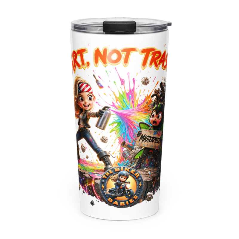 Art Not Trash 20oz Tumbler