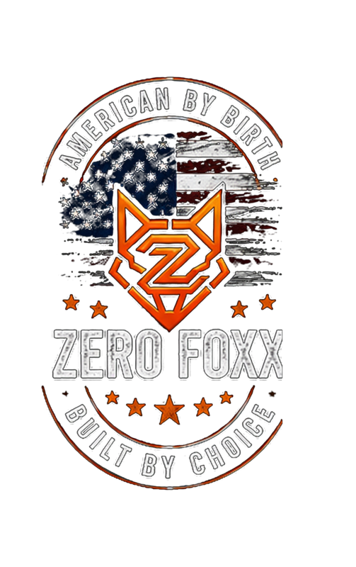 American Flag — American by Birth | Tee — Front Print