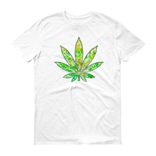 iZoot.com Ganjart ‘Cannabisleaf12' Short sleeve t-shirt — t-shirts & tees by Ira Zoot