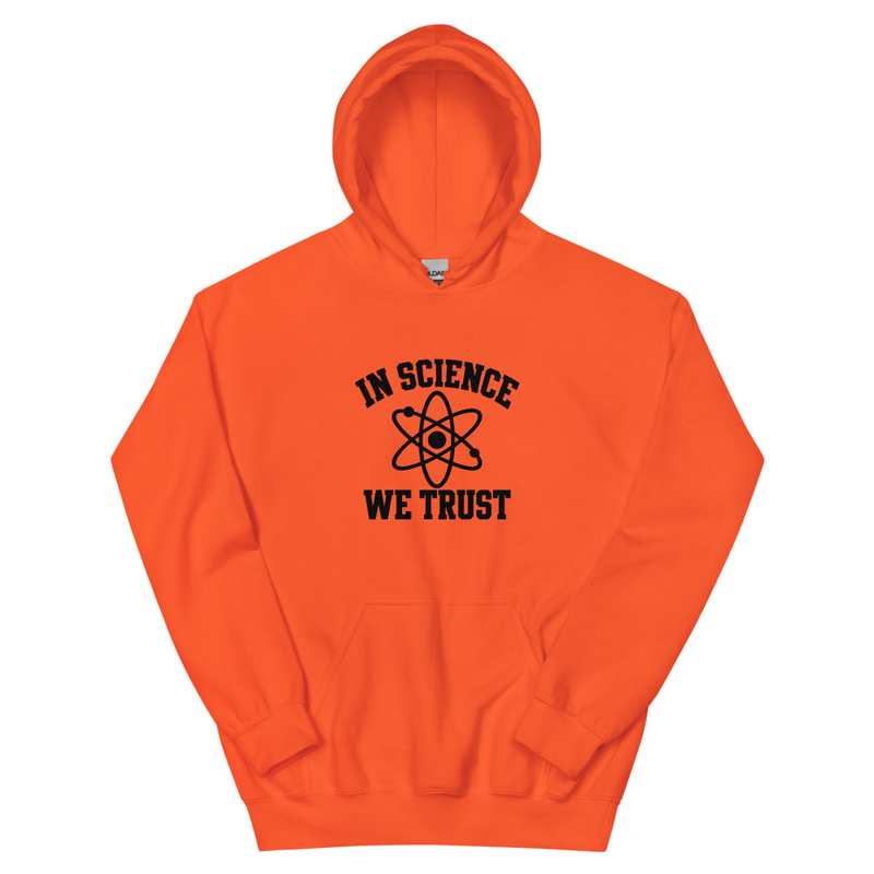 In Science We Trust Hoodie product view 6