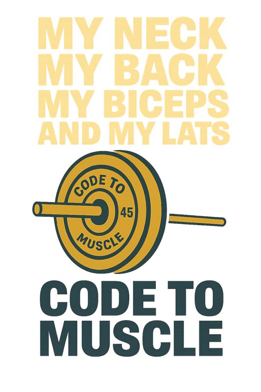 Code to Muscle Unisex T-shirt